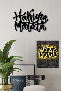 Aplică de perete LED decorativă Hakuna Galben 40x60 cm