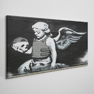 Tablou canvas Angel Armor Banksy