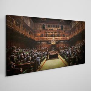Tablou canvas Parlamentul Banksy
