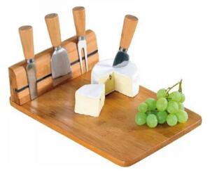 Excellent Houseware Suport cuțit brânză cu fund de bambus 784200650