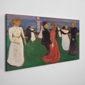 Tablou canvas dansul vieții Edvard Munch