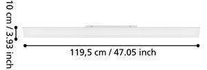 Eglo 98025 - Panou LED SALOBRENA 1 LED/40W/230V alb