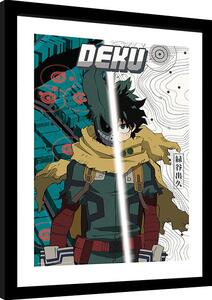 Poster înrămat My Hero Academia - Dark Deku