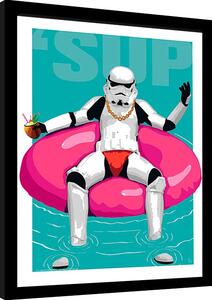 Poster înrămat Star Wars: Original Stormtrooper - Pool Boy