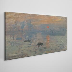 Tablou canvas Impressionism Sunrise Monet