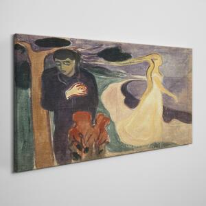 Tablou canvas Despărțirea Edvard Munch