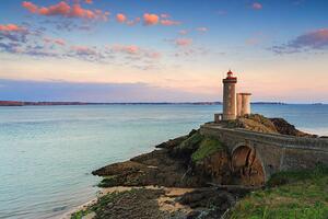 Ilustrație Minou lighthouse in France, fhm