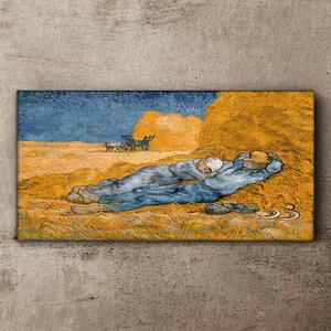 Tablou canvas Odihna la amiază Van Gogh
