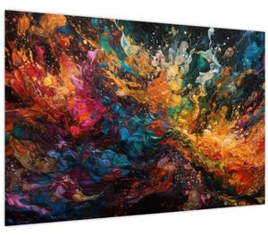 Tablou - Abstracția culorilor II. (90x60 cm)