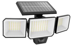 Proiector LED solar de perete cu senzor Philips NYSIL 3xLED/8,7W/3,7V IP65