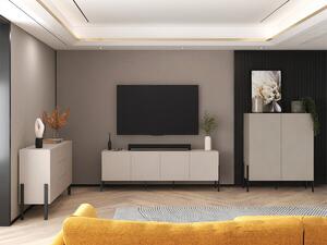 Camera de zi Austin BE105Cașmir, Cu comodă tv, Cu componente suplimentare, Părți separate, PAL laminat