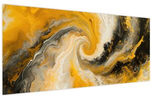 Tablou - Abstractizare în spirală (120x50 cm)
