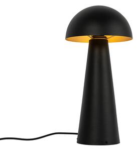 Lampa de exterior neagra 50 cm cu LED - Ciuperca
