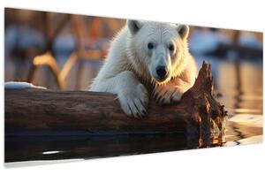 Tablou - Ursul polar (120x50 cm)