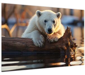 Tablou - Ursul polar (90x60 cm)