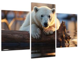 Tablou - Ursul polar (90x60 cm)