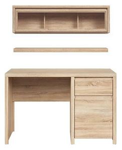 Set birou KASPIAN, stejar sonoma, PAL
