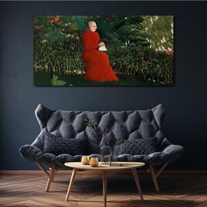 Tablou canvas Tufe de copac de femeie