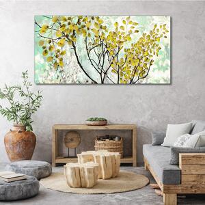 Tablou canvas ramuri de copac frunze