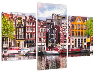 Tablou - Amsterdam, case de dans (90x60 cm)