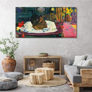Tablou canvas abstracție nativi din Gauguin