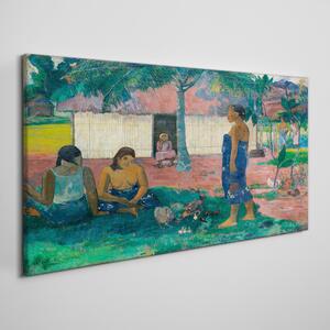 Tablou canvas De ce ești supărat Gauguin