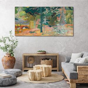 Tablou canvas Paradisul pierdut al lui Gauguin