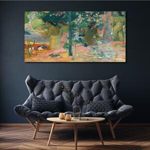 Tablou canvas Paradisul pierdut al lui Gauguin