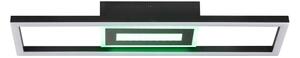 Plafonieră Brilliant-LED RGBW dimabil BESSON LED/20W/230V 3000-6500K negru + telecomandă