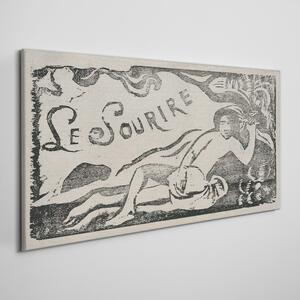 Tablou canvas Le Sourire Gauguin
