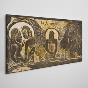 Tablou canvas Te Atua Gods Gauguin