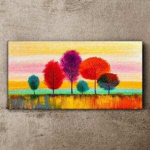 Tablou canvas Abstracția copacilor