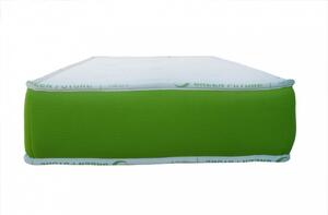 Saltea Green Future NATURE KIDS, husă cu fibre de bambus și structură cu spumă latex, 60 x 120 cm