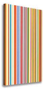 Tablou pe pânză canvas dungi colorate