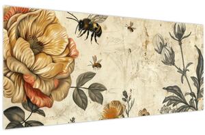 Tablou - Pajiștea albinelor (120x50 cm)