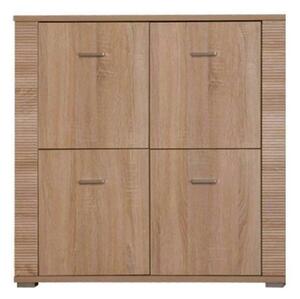 Comoda GRAND tip 10, stejar sonoma, PAL, 93x39x96 cm