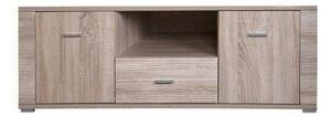 Comoda TV GRAND tip 13, stejar sonoma, PAL laminat, 140x55x51 cm
