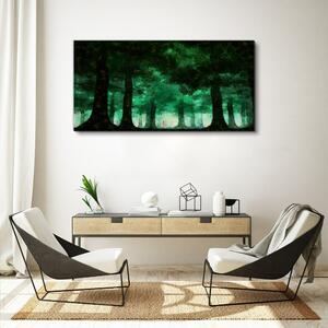 Tablou canvas pictura arborelui de pădure