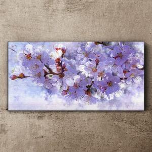 Tablou canvas Pictând o ramură de flori