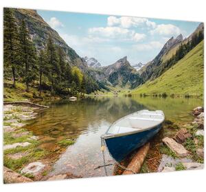 Tablou - Seealpsee, lac din Elveția (70x50 cm)