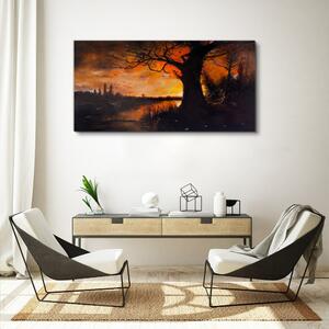 Tablou canvas Peisaj de copac abstract