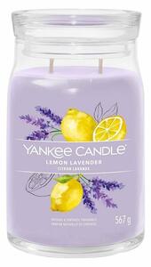 Lumânare parfumată Yankee Candle Signature în borcan Lemon Lavender, 567 g