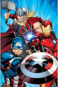 Pătură pentru copii Jerry Fabrics Avengers Heroes 02, 100 x 150 cm