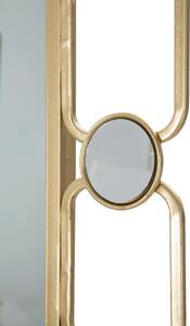 Oglinda decorativa Glosh, Mauro Ferretti, 71x102 cm, fier, auriu