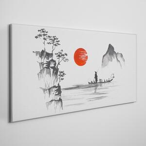 Tablou canvas Pictura tradițională japoneza
