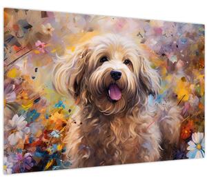 Tablou - Happy Dog II. (90x60 cm)