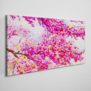 Tablou canvas Pictura frunze de copac