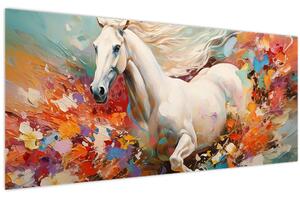 Tablou - Pictura unui cal (120x50 cm)