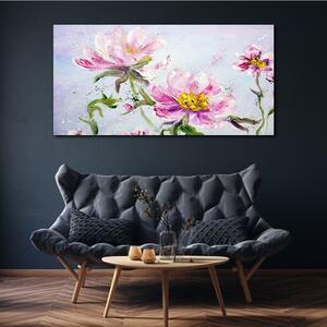 Tablou canvas Pictura flori de bujori