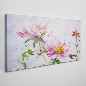 Tablou canvas Pictura flori de bujori